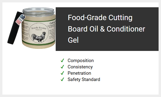 Food-Grade Cutting Board Oil & Conditioner Gel