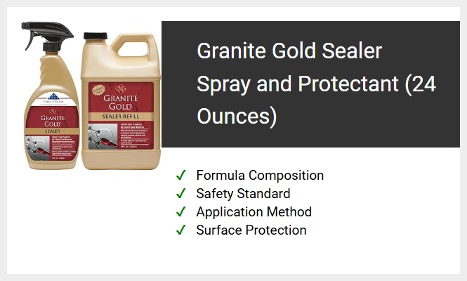 Granite Gold Sealer Spray and Protectant (24 Ounces)