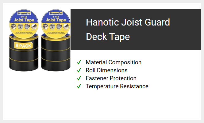 Hanotic Joist Guard Deck Tape
