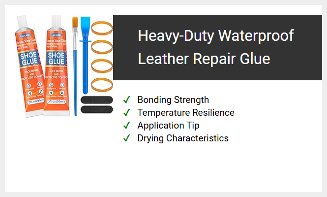 Heavy-Duty Waterproof Leather Repair Glue