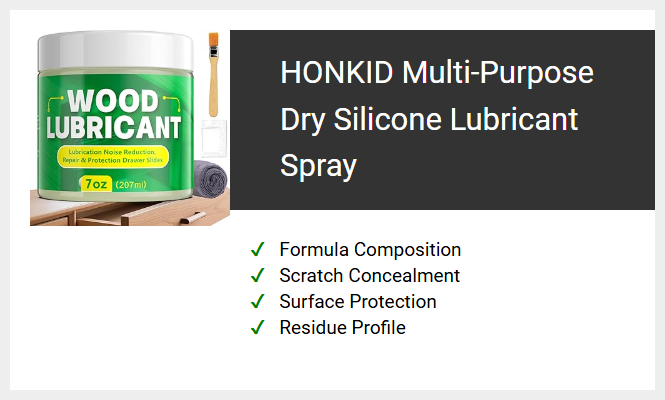 HONKID Multi-Purpose Dry Silicone Lubricant Spray