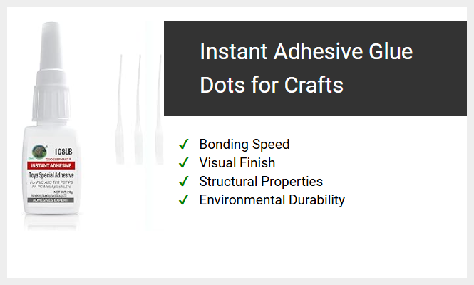 Instant Adhesive Glue Dots for Crafts