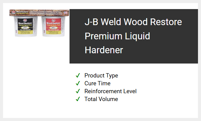J-B Weld Wood Restore Premium Liquid Hardener