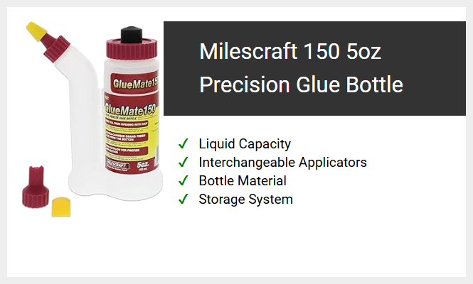 Milescraft 150 5oz Precision Glue Bottle