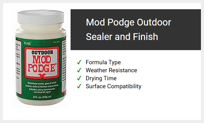 Mod Podge Outdoor Sealer and Finish