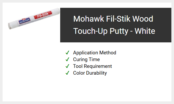 Mohawk Fil-Stik Wood Touch-Up Putty - White