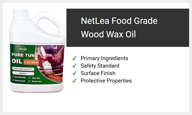 NetLea Food Grade Wood Wax Oil