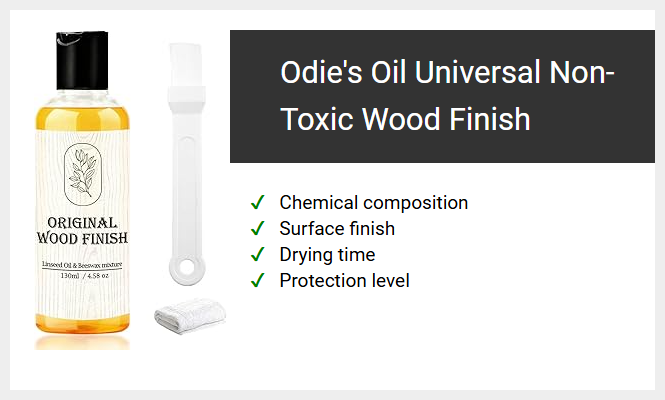 Odie's Oil Universal Non-Toxic Wood Finish