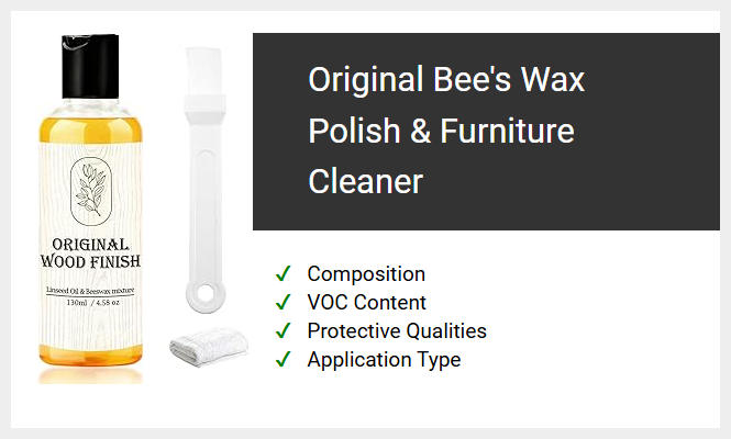 Original Bee's Wax Polish & Furniture Cleaner