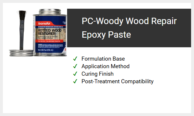 PC-Woody Wood Repair Epoxy Paste
