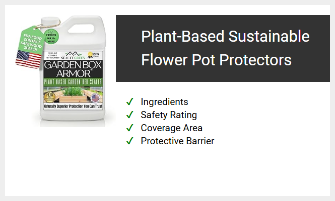 Plant-Based Sustainable Flower Pot Protectors