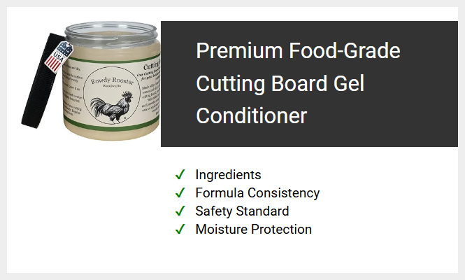 Premium Food-Grade Cutting Board Gel Conditioner