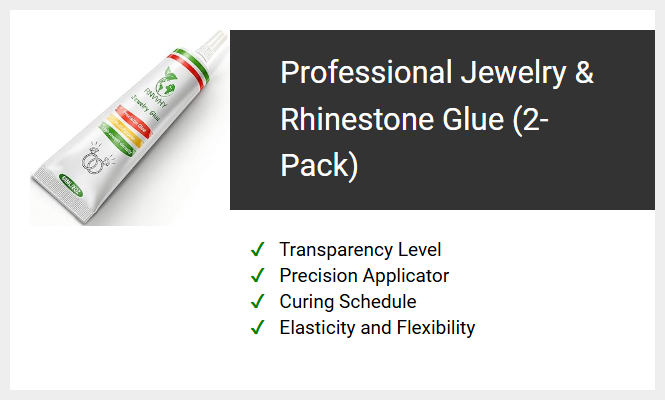 Professional Jewelry & Rhinestone Glue (2-Pack)