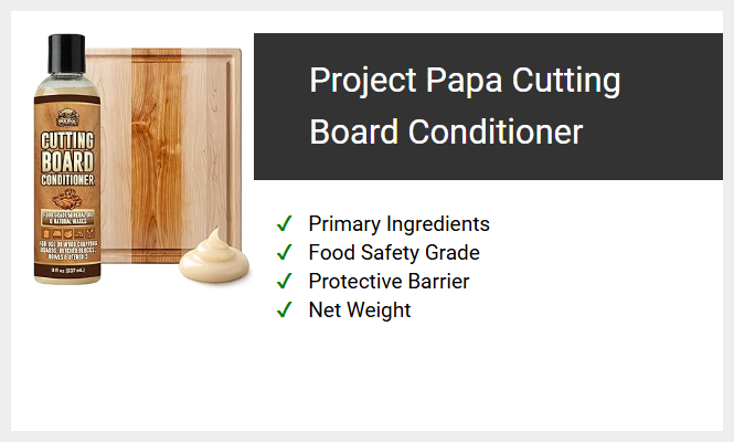 Project Papa Cutting Board Conditioner