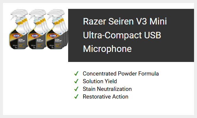 Razer Seiren V3 Mini Ultra-Compact USB Microphone