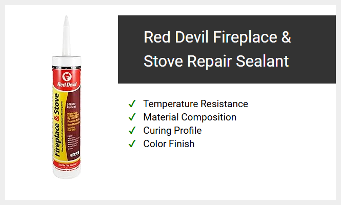 Red Devil Fireplace & Stove Repair Sealant