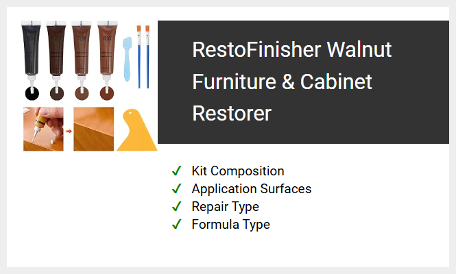 RestoFinisher Walnut Furniture & Cabinet Restorer