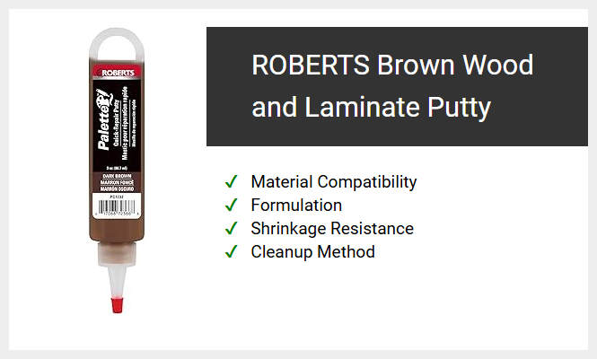 Roberts Brown Wood & Laminate Putty