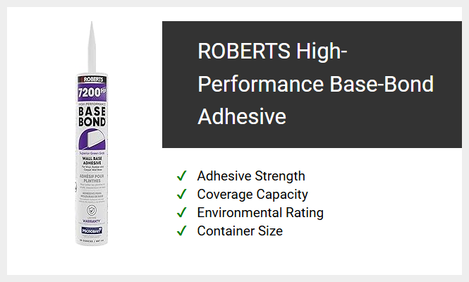 ROBERTS High-Performance Base-Bond Adhesive