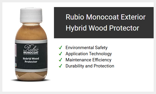 Rubio Monocoat Exterior Hybrid Wood Protector