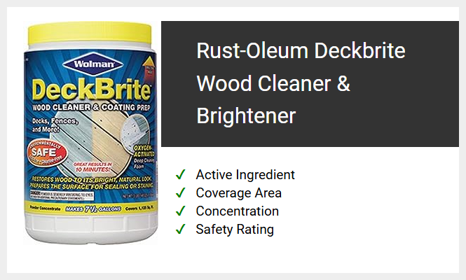 Rust-Oleum Deckbrite Wood Cleaner & Brightener