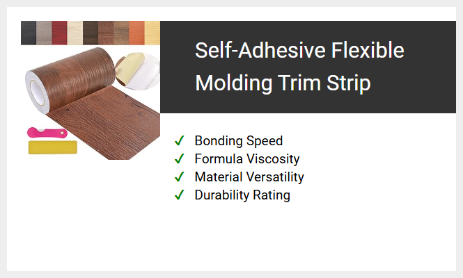Self-Adhesive Flexible Molding Trim Strip