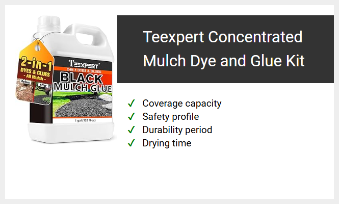 Teexpert Concentrated Mulch Dye and Glue Kit