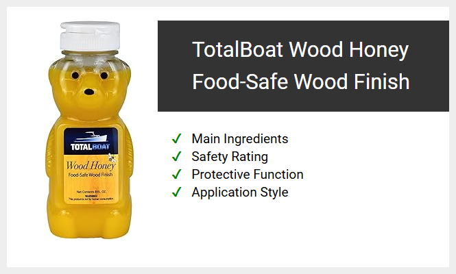 TotalBoat Wood Honey Food-Safe Wood Finish