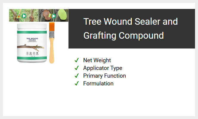 Tree Wound Sealer and Grafting Compound