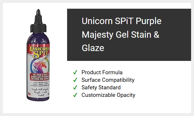 Unicorn SPiT Purple Majesty Gel Stain & Glaze