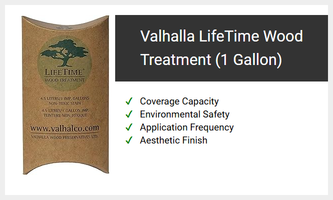 Valhalla LifeTime Wood Treatment (1 Gallon)