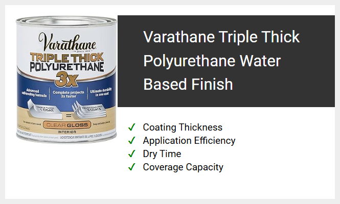 Varathane Triple Thick Polyurethane Water Based Finish