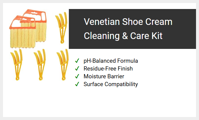 Venetian Shoe Cream Cleaning & Care Kit