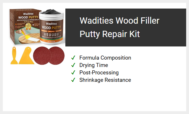 Wadities Wood Filler Putty Repair Kit