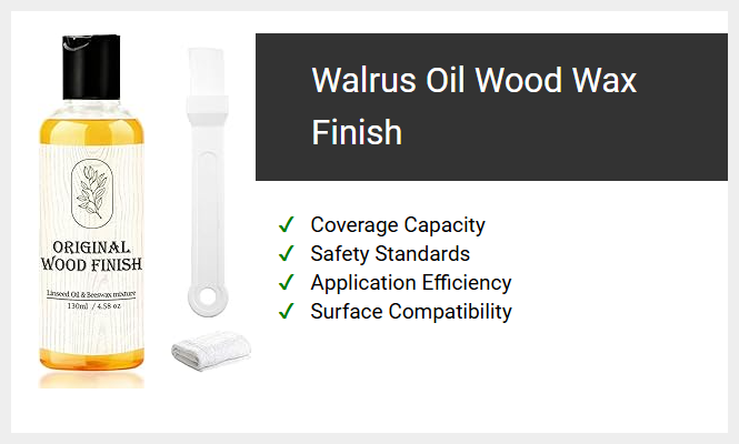 Walrus Oil Wood Wax Finish
