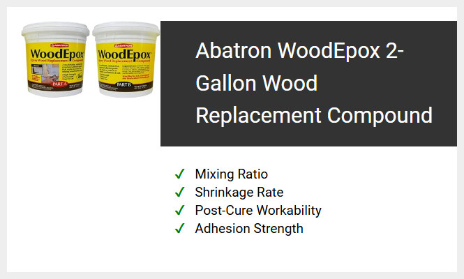 Abatron WoodEpox 2-Gallon Wood Replacement Compound
