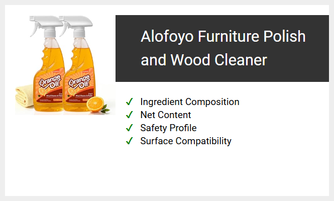 Alofoyo Furniture Polish and Wood Cleaner