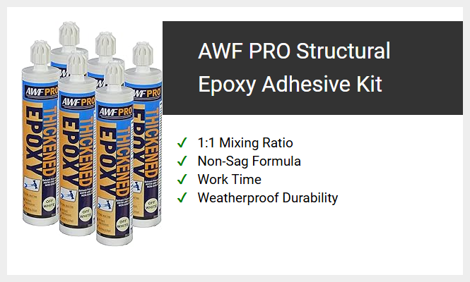 AWF PRO Structural Epoxy Adhesive Kit