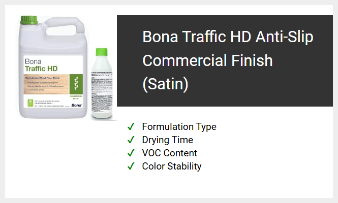 Bona Traffic HD Anti-Slip Commercial Finish (Satin)