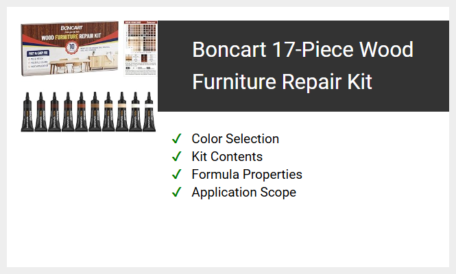 Boncart 17-Piece Wood Furniture Repair Kit