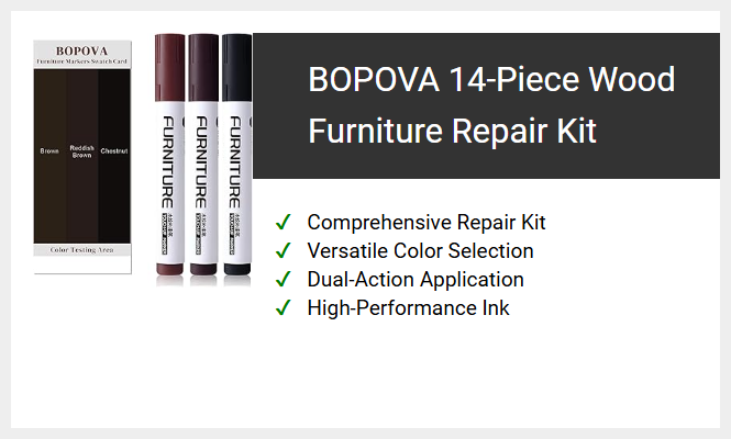 BOPOVA 14-Piece Wood Furniture Repair Kit