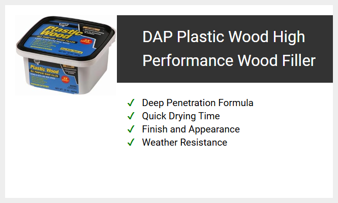 DAP Plastic Wood High Performance Wood Filler