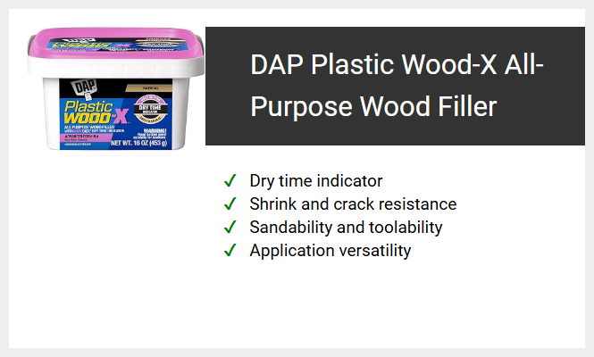 DAP Plastic Wood-X All-Purpose Wood Filler