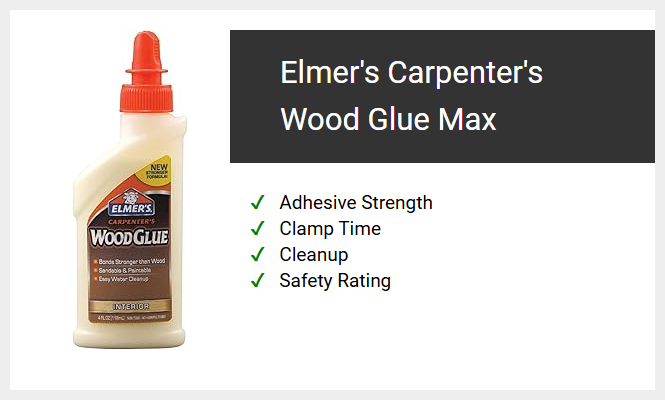 Elmer's Carpenter's Wood Glue Max