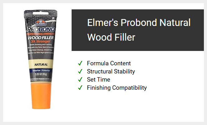 Elmer's Probond Natural Wood Filler
