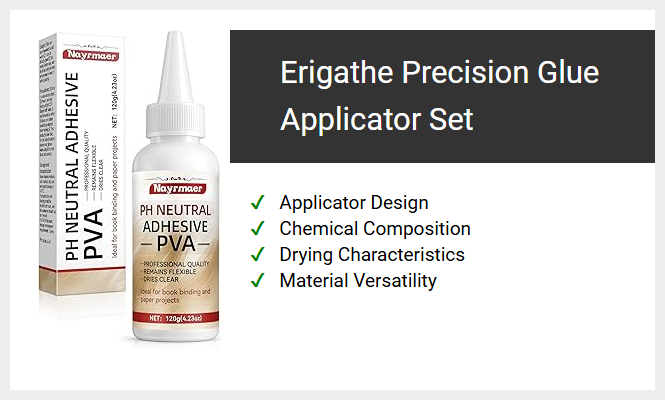 Erigathe Precision Glue Applicator Set