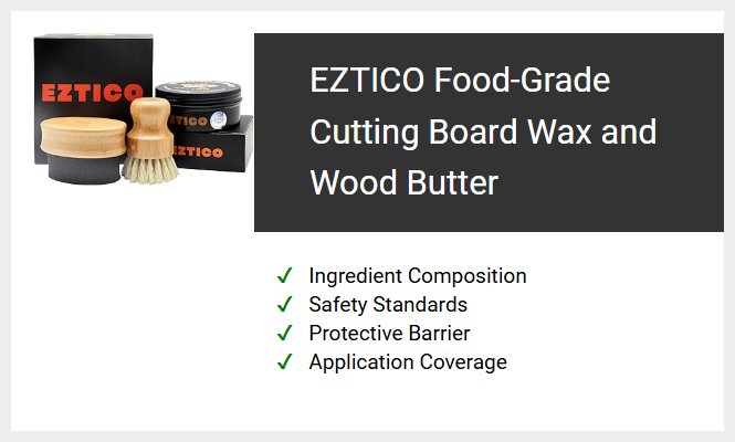 EZTICO Food-Grade Cutting Board Wax and Wood Butter