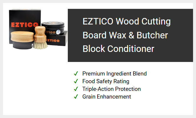 EZTICO Wood Cutting Board Wax & Butcher Block Conditioner
