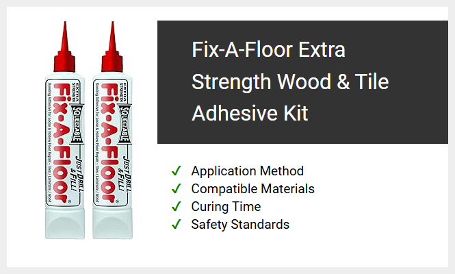 Fix-A-Floor Extra Strength Wood & Tile Adhesive Kit