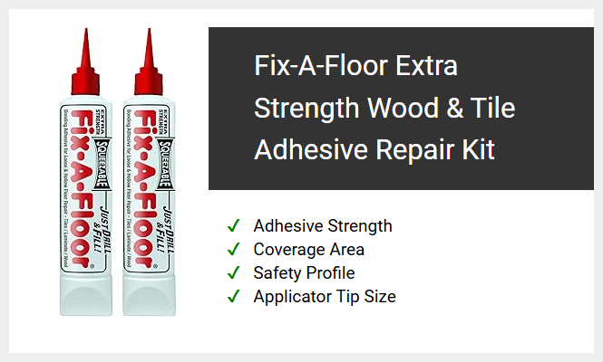 Fix-A-Floor Extra Strength Wood & Tile Adhesive Repair Kit